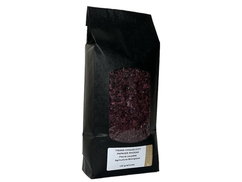 Tisane Coquelicot, fleurs coupées 100g