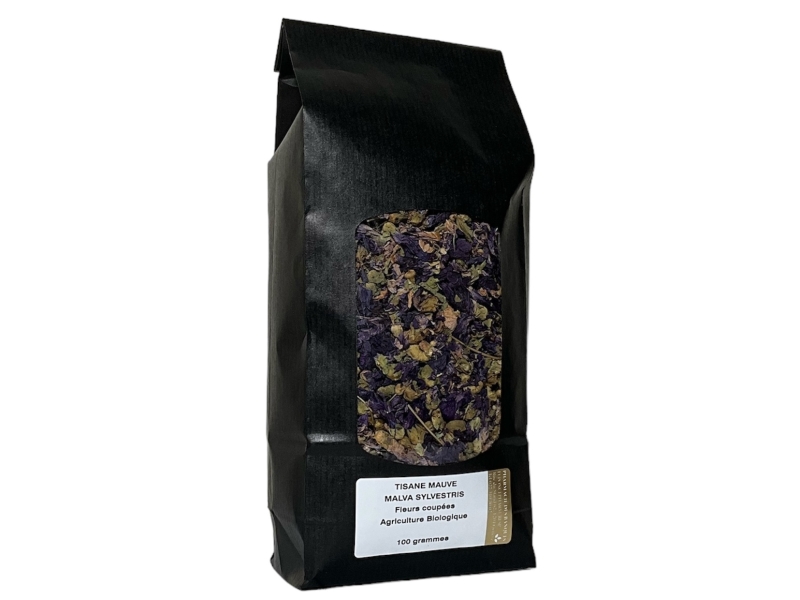 Tisane Mauve, fleurs coupées 100g