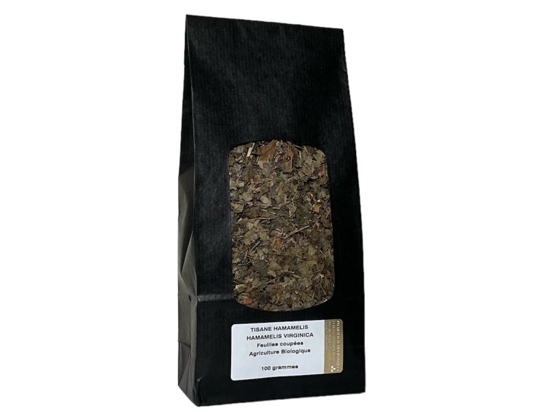 Tisane Hamamélis, feuilles coupées 100g