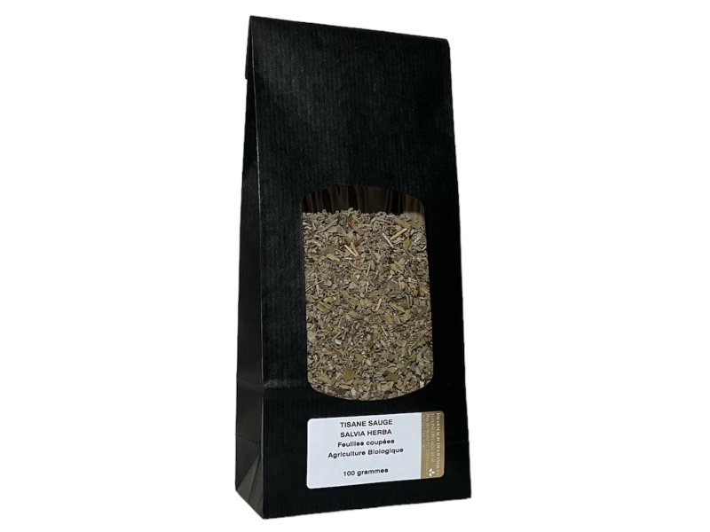 Tisane Sauge, feuilles coupées 100g