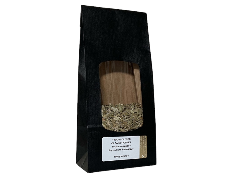 Tisane Olivier, feuilles coupées 100g