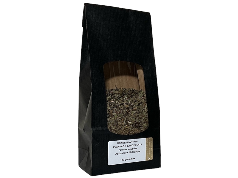 Tisane Plantain, feuilles coupées 100g