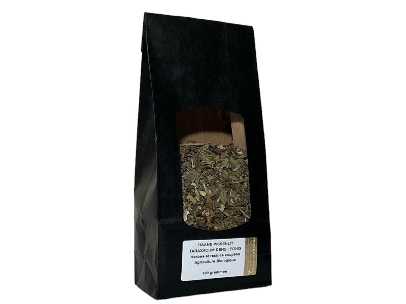 Tisane Pissenlit, herbes avec racines coupées 100g