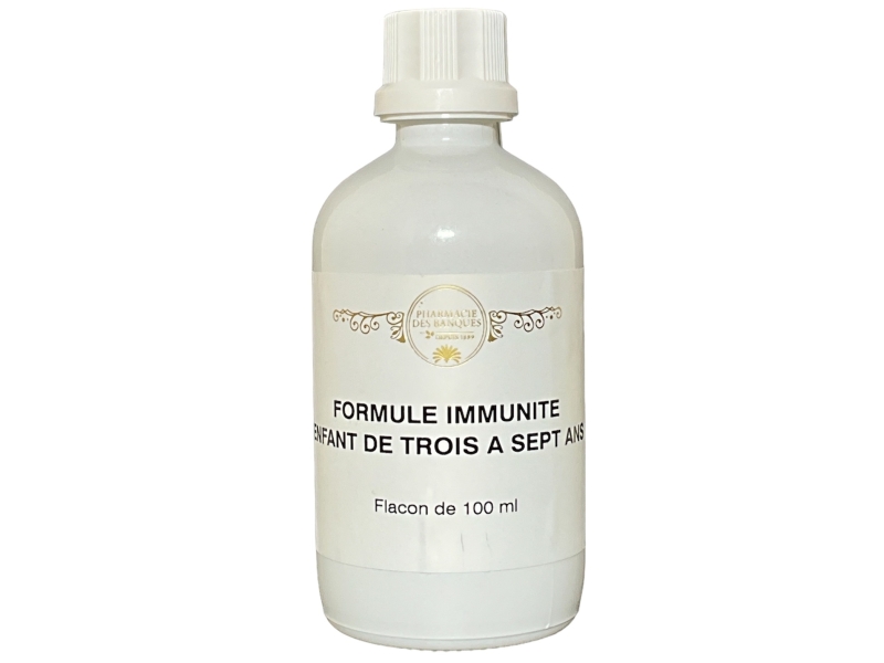 Formule immunité enfant de trois à sept ans 100ml