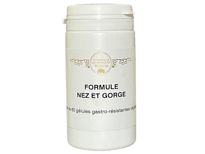 Formule Nez - Gorge 60 gélules