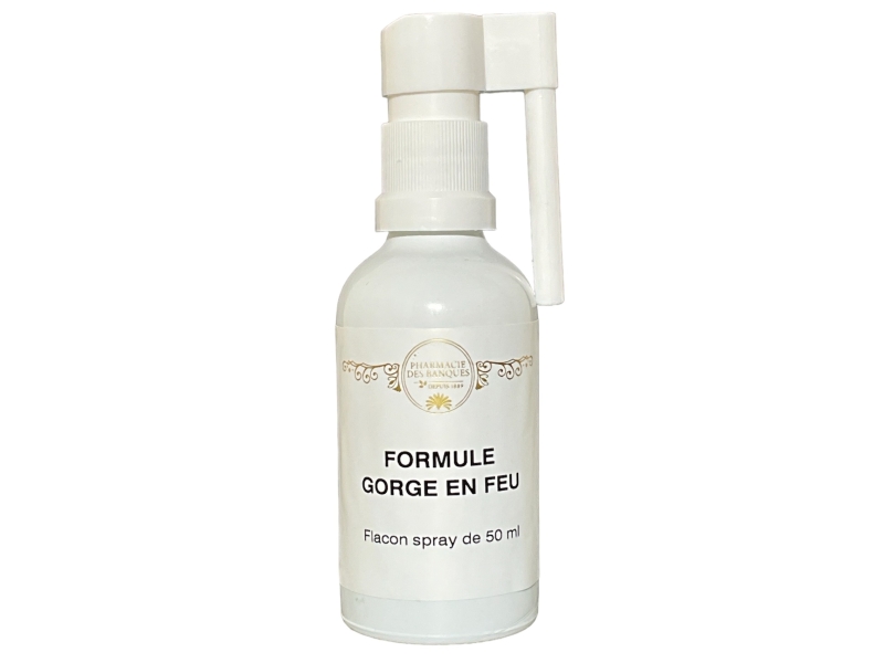 Formule gorge en feu 50 ml