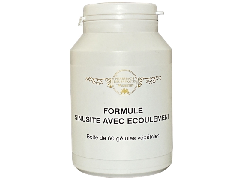 Formule sinusite avec écoulement 60 gélules