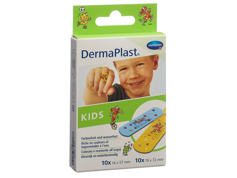 DERMAPLAST Kids Strips 2 grandeurs 20 pièces