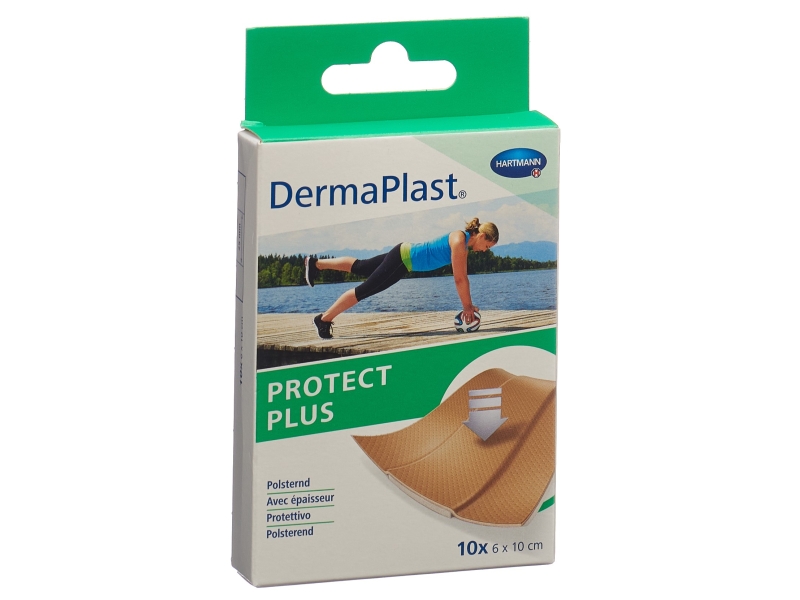 DERMAPLAST ProtectPlus 6 x 10cm 10 pièces