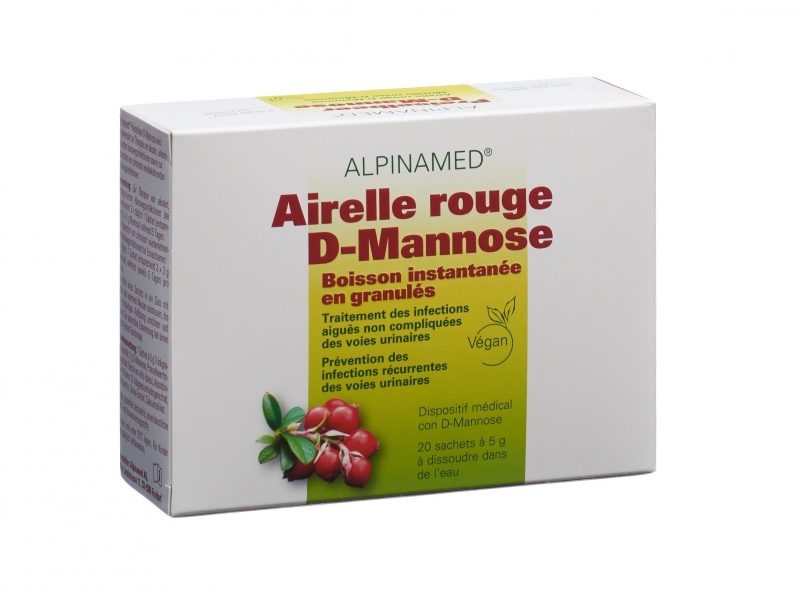 ALPINAMED Airelle Rouge Boisson istantanée granules 20 x 5g