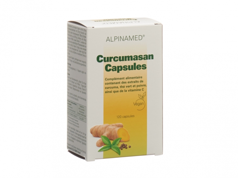 ALPINAMED Curcumasan capsules 120 pièces