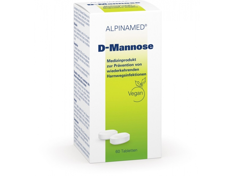 ALPINAMED D-Mannose Tabletten 60 Stück