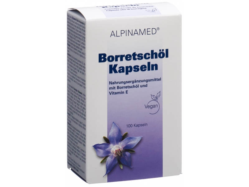 ALPINAMED Borretschöl Kapseln 100 Stück