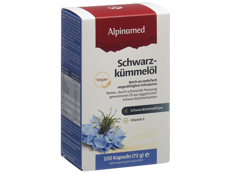 ALPINAMED Olio di Comino nero capsule 100 pezzi