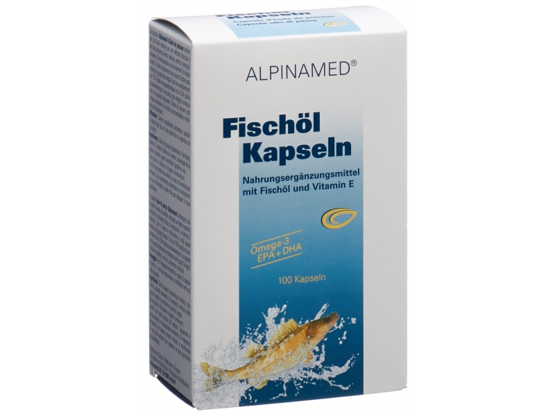 ALPINAMED Fischöl Kapseln 100 Stück