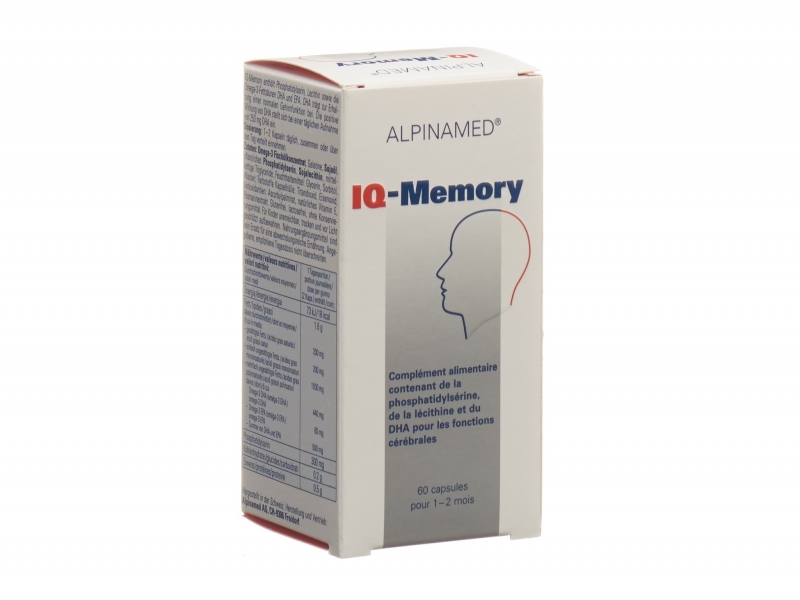 ALPINAMED IQ-Memory capsule 60 pezzi