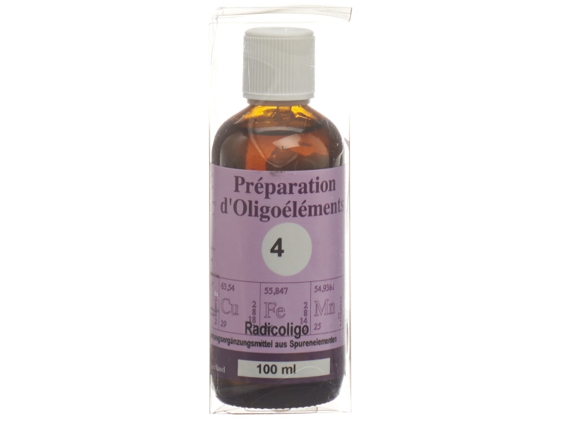 BIOLIGO no 04 préparation d'oligoéléments 100ml