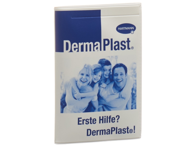 DERMAPLAST étui de pansements avec logo IVF