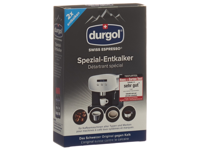 DURGOL swiss espresso détartrant spéciale 2 x 125 ml