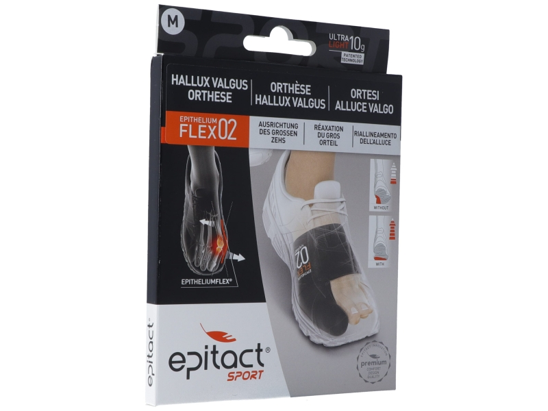 EPITACT Sport Orthèse Hallux Valgus M 21.5-23cm