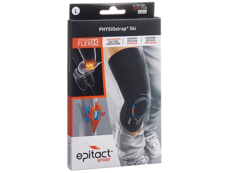 EPITACT Sport Genouillère Physiostrap SKI L 41-44cm