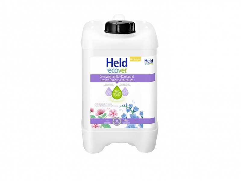 HELD BY ECOVER Lessive liquide Color concentré 5 litres