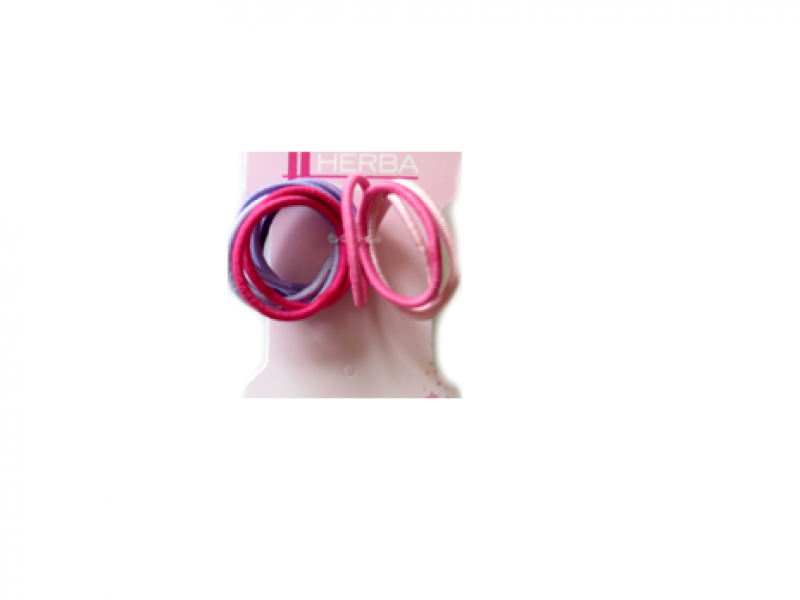 HERBA Kids élastique 3cm rosé 12 pièces