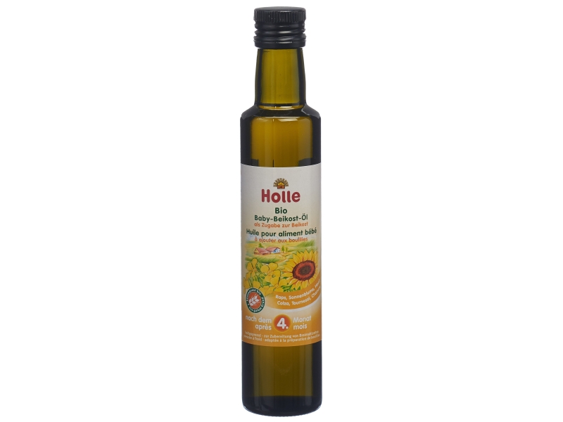 HOLLE huile alimentaire bébé bio 250 ml