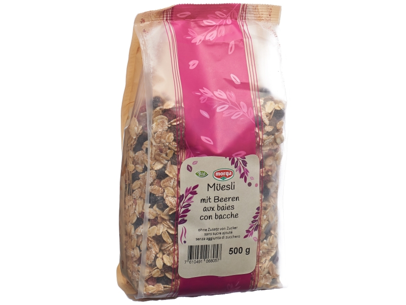 HOLLE muesli avec baies bio 500 g