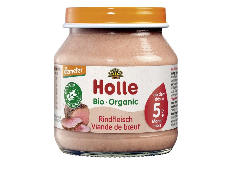 HOLLE viande de boeuf bio 125 g