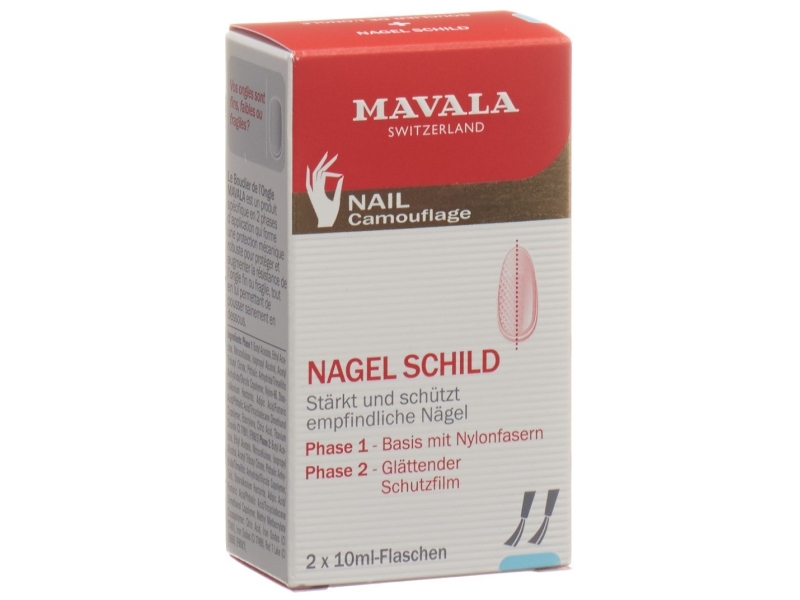 MAVALA renforce ongle 2 flacons 10 ml