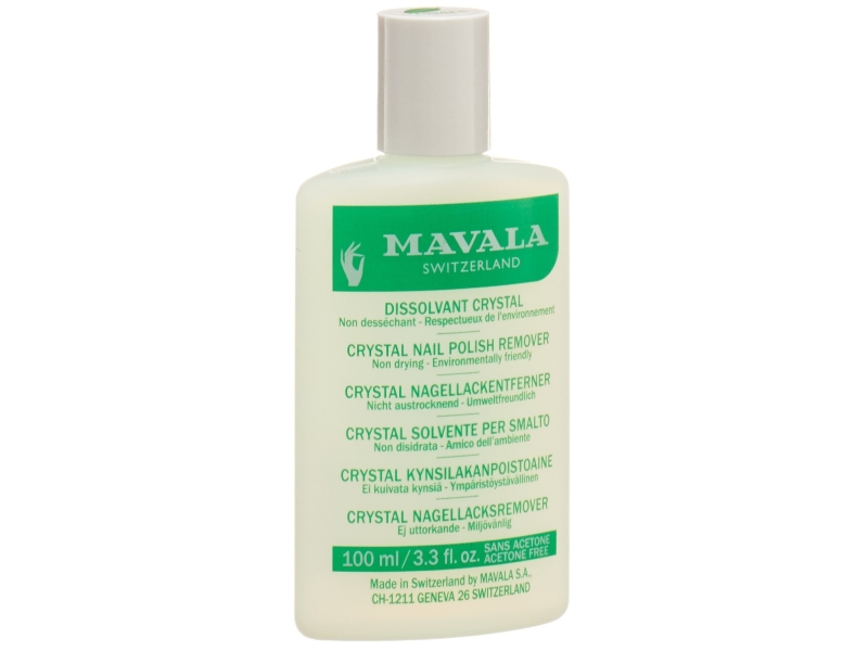 MAVALA soins des ongles dissolvant crystal 100 ml