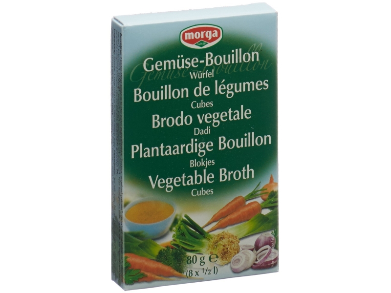 MORGA bouillon de légumes cubes 8 pièces