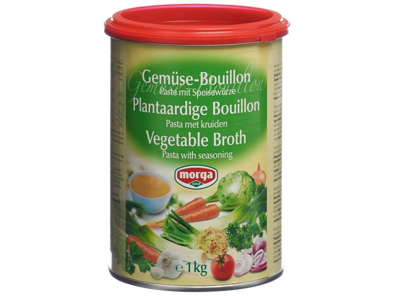 MORGA bouillon de légume pâte avec épices 1 kg