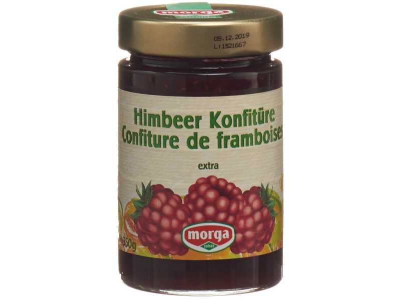 MORGA confiture framboises 350 g