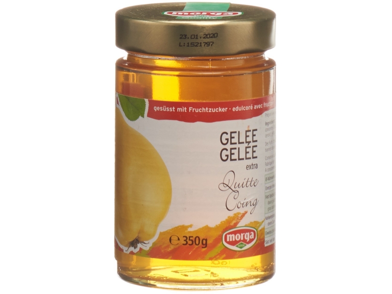 MORGA confiture gelée coings avec fructose 350 g