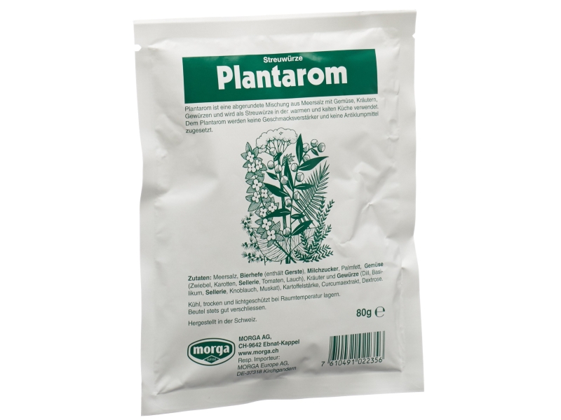 MORGA Plantarom condiment sachet de 80 g