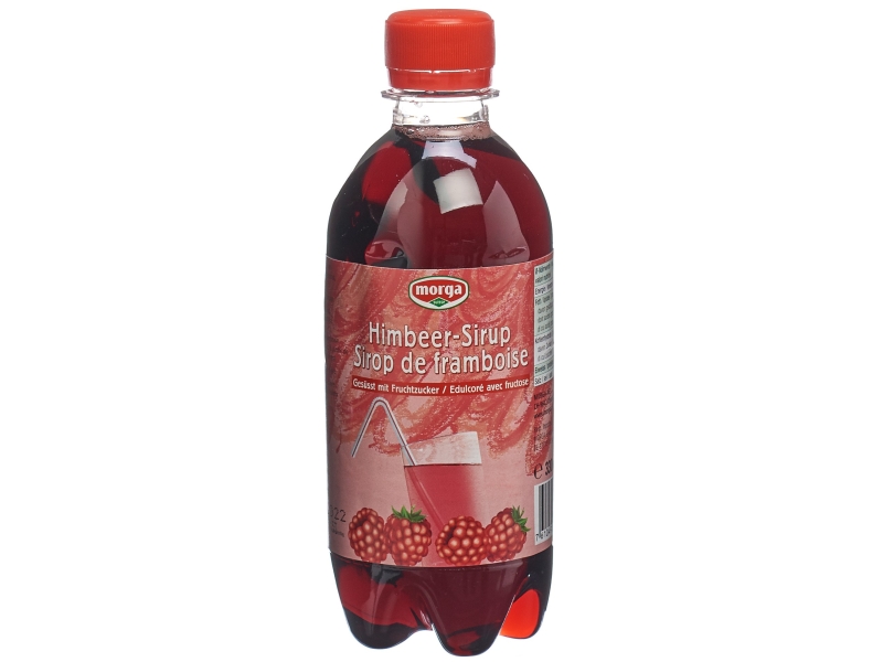 MORGA sirop framboises avec fructose 3.3 dl