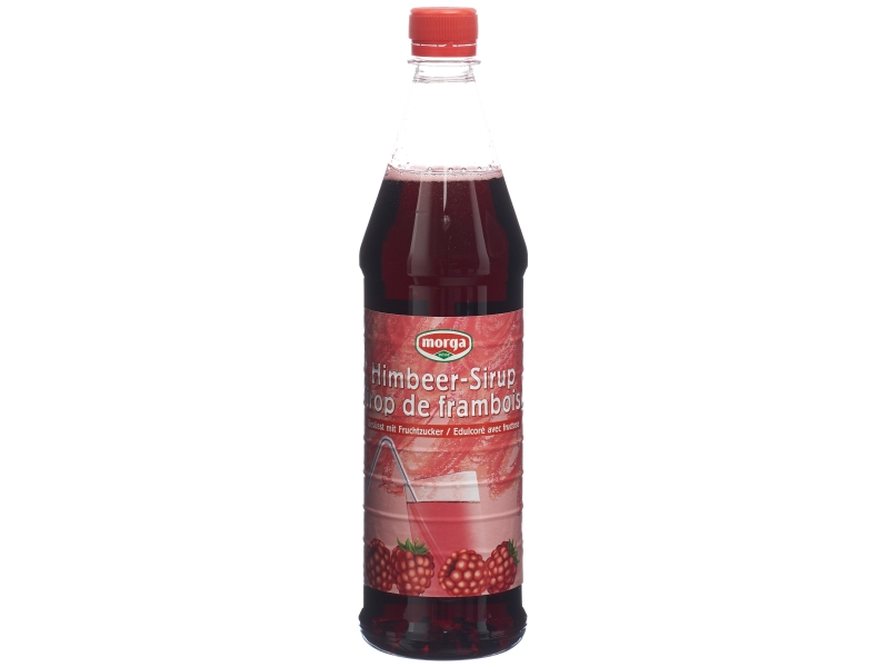 MORGA sirop framboises avec fructose flacon en Pet 7.5 dl