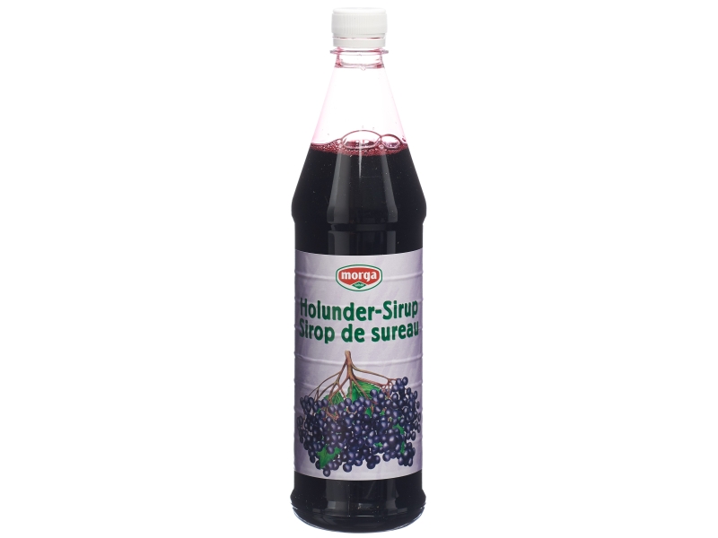 MORGA sirop sureau flacon en Pet 7.5 dl