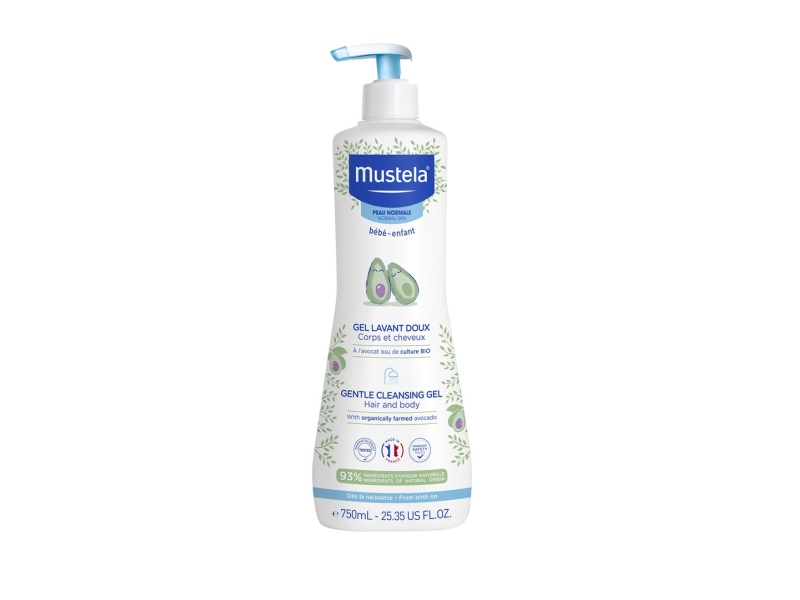 MUSTELA Gel Lavant Doux Peau Normale, 750 ml