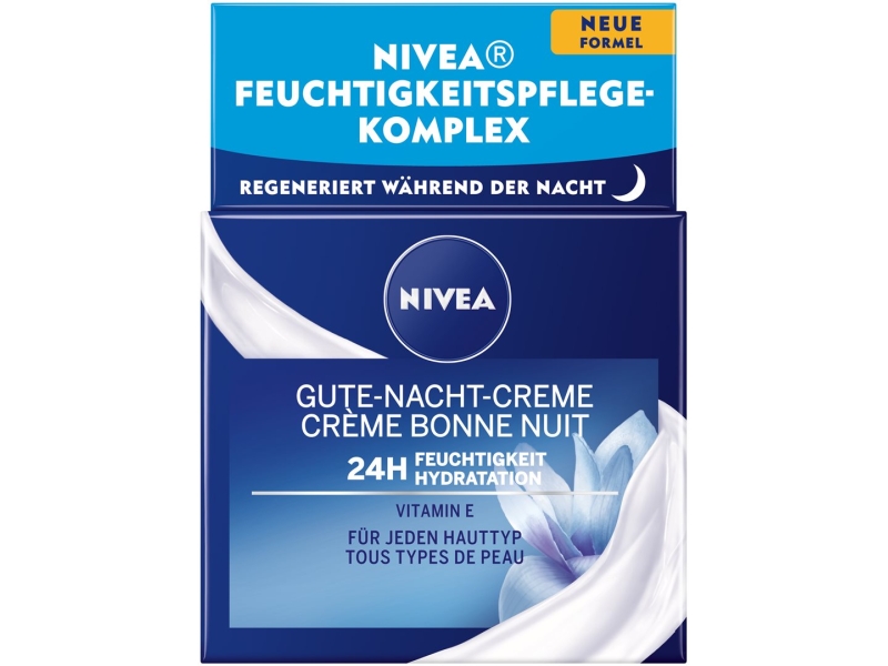 NIVEA crème régénérante bonne nuit pot 50 ml