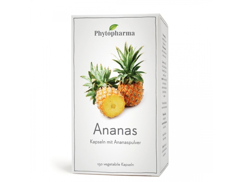 PHYTOPHARMA Ananas kapseln 150 stück