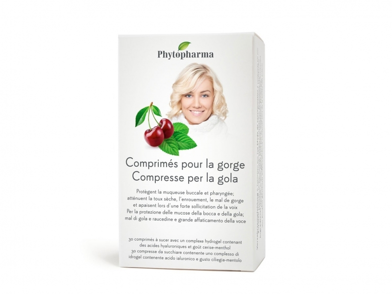 PHYTOPHARMA Comprimés pour la gorge 30 pièces