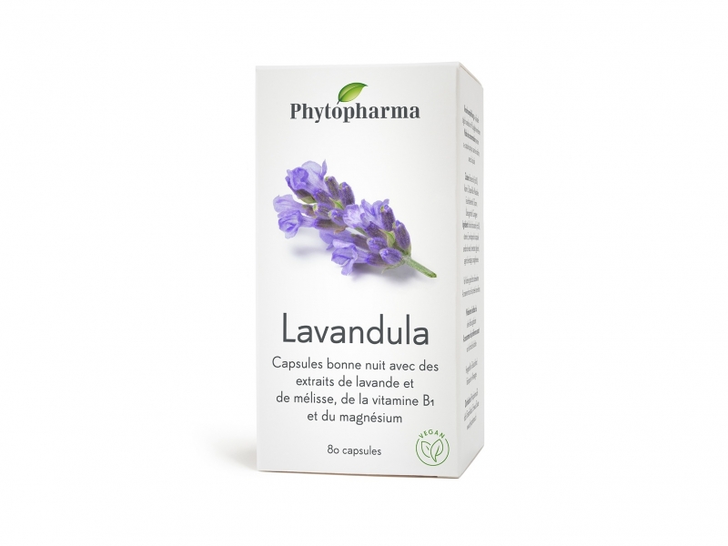 PHYTOPHARMA Lavandula Capsules 80 Pièces