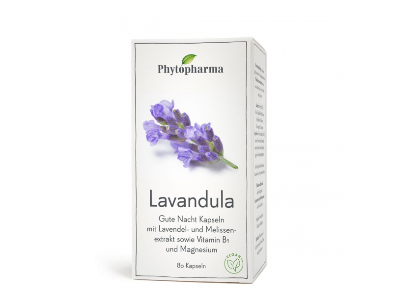 PHYTOPHARMA Lavandula Kapseln 80 Stück