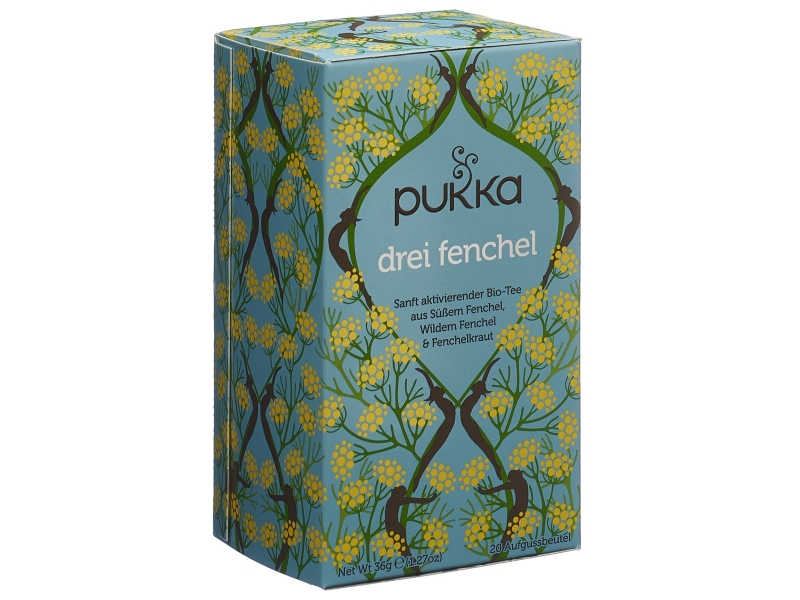 PUKKA Trois gingembres Thé Bio sachet 20 pièces