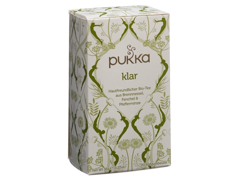 PUKKA Klar Thé Bio sachet 20 pièces