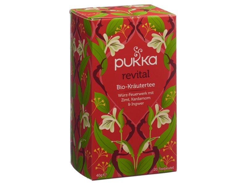 PUKKA Revitalise Thé Bio sachet 20 pièces