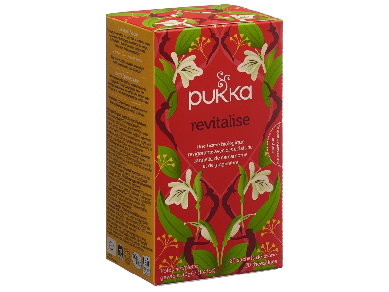 PUKKA Revitalise Thé Bio sachet 20 pièces